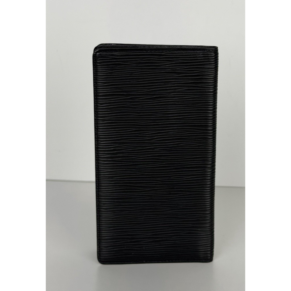 Louis Vuitton Brazza Vintage Long Wallet in Black Epi Leather - Picture 3 of 13